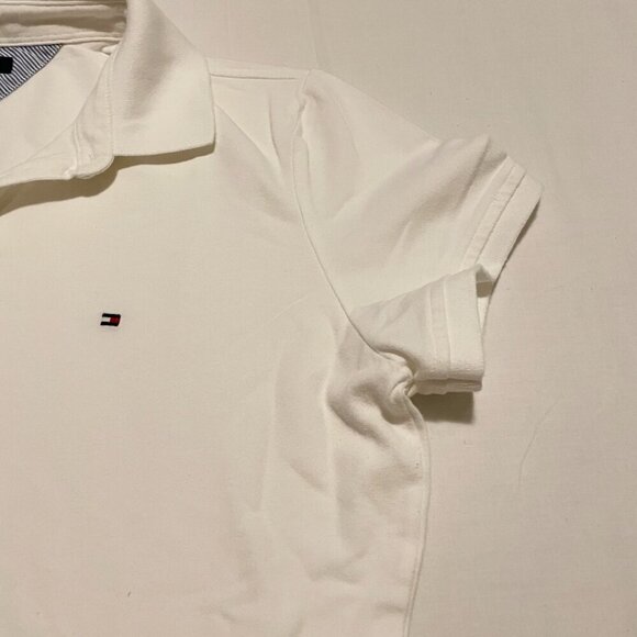 Tommy Hilfiger Polo Shirt Womens Size Large Tshirt - Picture 4 of 16